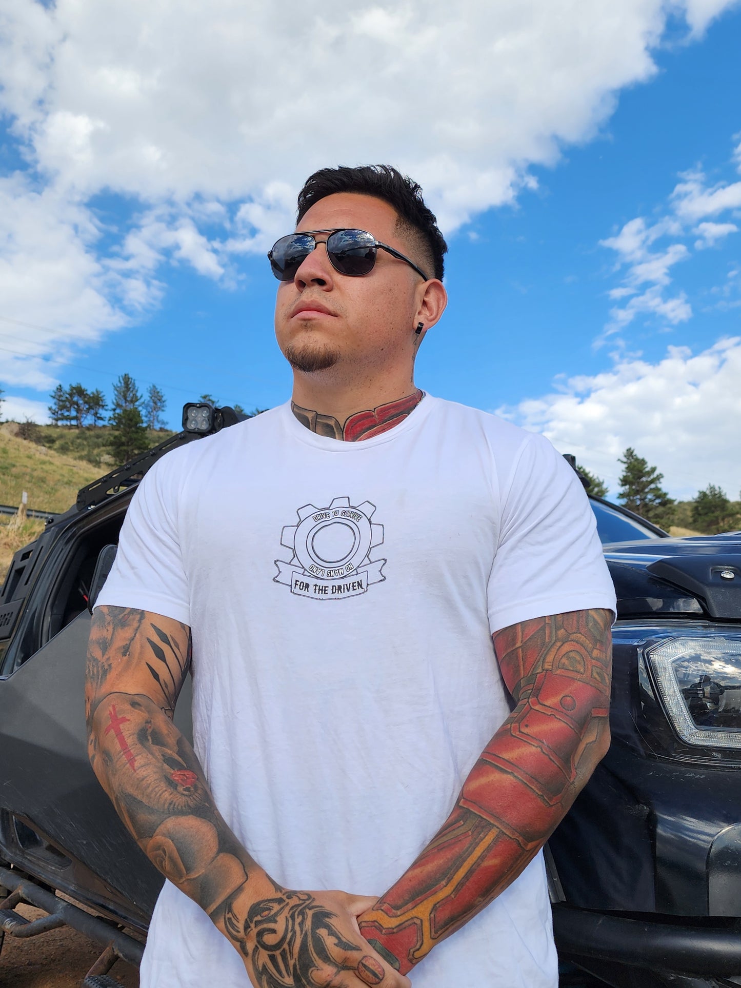 NML Drive To Survive "Death Dodge" Unisex T